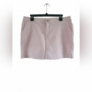 Lilly Pulitzer Misty Pink Denim Skort